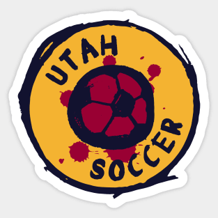 Utah Soccer 01 Sticker